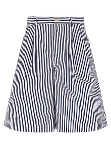 Comme Des GarÇOns Shirt Striped Bermuda Shorts