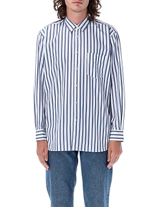 Comme Des GarÇOns Shirt Striped Buttoned Shirt