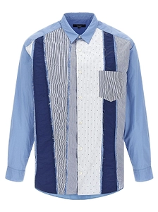 Comme Des GarÇOns Homme Patchwork Panel Shirt