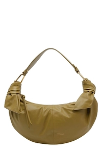 Coccinelle Furoshik Knotted Zip-Up Medium Shoulder Bag