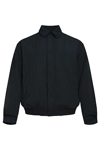 Comme Des GarÇOns Homme Pinstripe Bomber Jacket