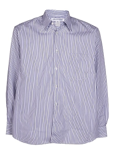 Comme Des GarÇOns Shirt Striped Classic Collar Shirt