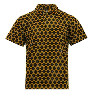 Bold Printed Polo Shirt