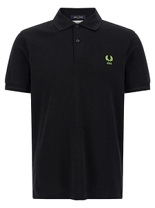 Comme Des GarÇOns Shirt X Fred Perry Logo Embroidered Polo Shirt