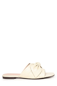 Coccinelle Knotted Bow Flat Sandals