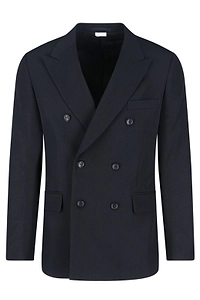 Comme Des GarÇOns Homme Plus Double-Breasted Buttoned Blazer