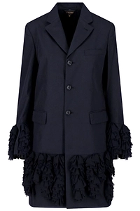 Comme Des GarÇOns Homme Plus Embellished Hem Jacket