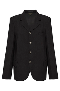 Comme Des GarÇOns Single Breasted Tailored Jacket