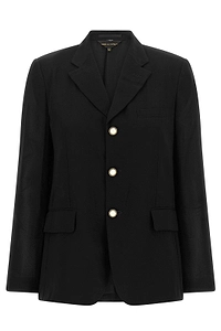 Comme Des GarÇOns Single Breasted Blazer