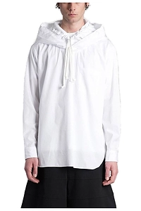 Comme Des GarÇOns Homme Plus Hooded Shirt