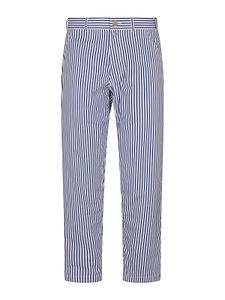 Comme Des GarÇOns Striped Straight-Leg Pants