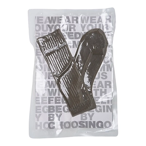 Comme Des GarÇOns Homme Plus Logo Lettering Ribbed Socks