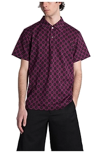Comme Des GarÇOns Homme Plus Patterned Polo Shirt