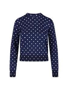 Comme Des GarÇOns Homme Plus Polka Dot Crewneck Jumper