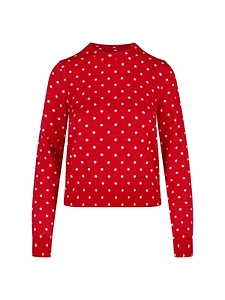 Comme Des GarÇOns Homme Plus Polka Dot Crewneck Jumper