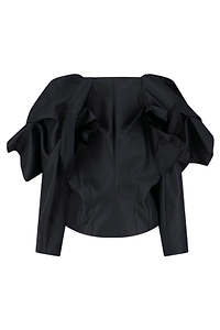 Comme Des GarÇOns Homme Plus Ruffled Top
