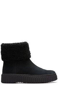 Torhill Shearling Cuff Wedge Boots