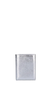 Comme Des GarÇOns Wallet Metallic Bifold Cardholder