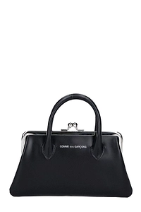 Comme Des GarÇOns Wallet Logo Printed Tote Bag