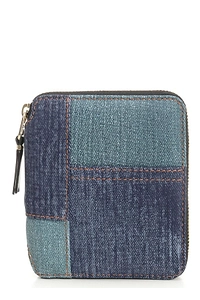 Comme Des GarÇOns Patchwork Zip Around Wallet