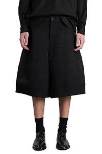 Comme Des GarÇOns Homme Plus Wide-Leg Shorts