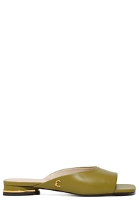 Coccinelle Logo Plaque Slip-On Sandals
