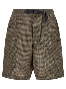 Comme Des GarÇOns Homme Vichy Bermuda Shorts