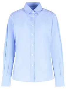 Closed Asymmetric Hem Button-Up Shirt