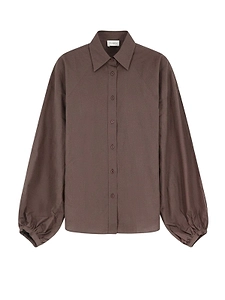 Balloon-Sleeve Shirt