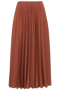 Stretch Pleated Skirt