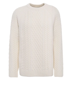 Closed Cable Knit Jumper