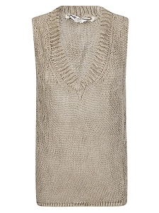 Comme Des GarÇOns Knitted V-Neck Vest
