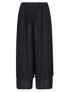 Comme Des GarÇOns Wide Leg Tailored Pants