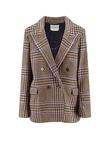 Checked Blazer