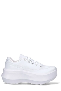 Comme Des GarÇOns X Salomon Logo Debossed Platform Sneakers