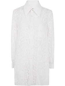 Comme Des GarÇOns Laced Semi-Sheer Shirt