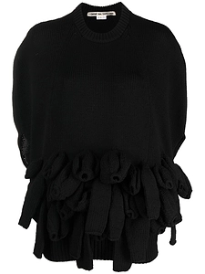 Comme Des GarÇOns Layered-Detailed Asymmetric Jumper