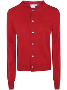 Comme Des GarÇOns Long Sleeve Buttoned Cardigan