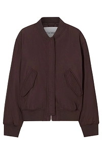 Logo-Patch Bomber Jacket
