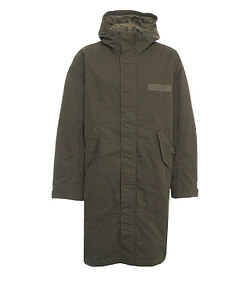Closed Military-Inspired Parka