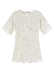 Comme Des GarÇOns Macramé Asymmetric T-Shirt