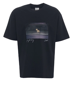 Closed Photo Print T-Shirt