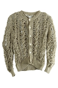 Comme Des GarÇOns Open-Knitted Cardigan