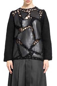 Comme Des GarÇOns Patchwork Jumper