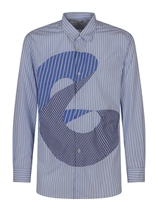 Comme Des GarÇOns Patchwork Stripe Shirt