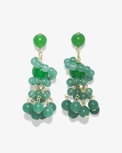 Cluster Agate Drop Earrings