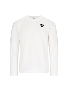 Comme Des GarÇOns Play Heart-Patch Crewneck T-Shirt