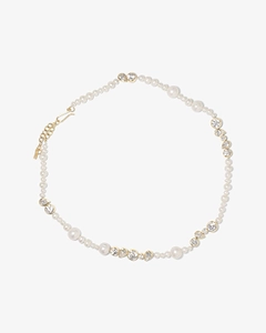 Glitch Pearl Necklace