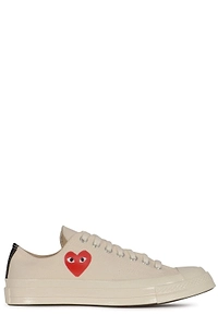 Comme Des GarÇOns Play Heart Patch Low-Top Sneakers