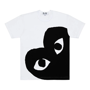 Comme Des GarÇOns Play Heart-Print Crewneck T-Shirt